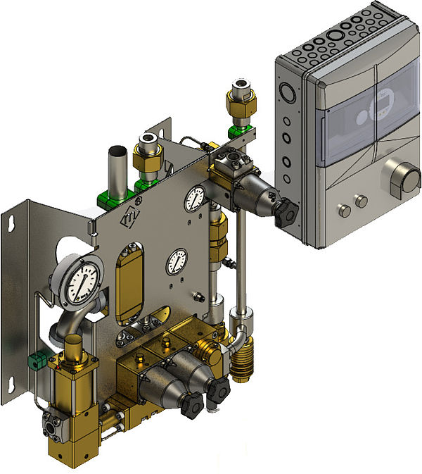 [] Semi-automatisches Abfüllsystem